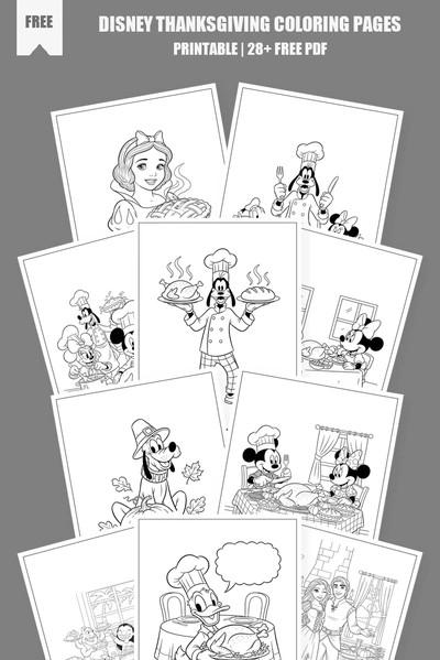 Coloring Pages PDF Pack Cover