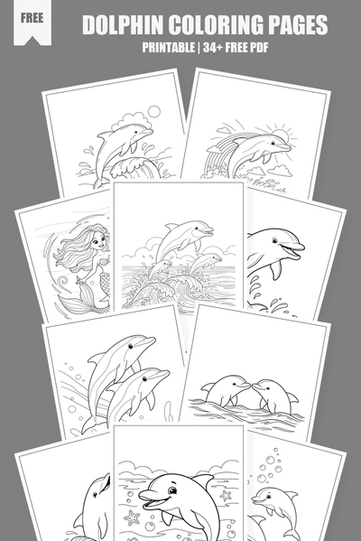 Coloring Pages PDF Pack Cover