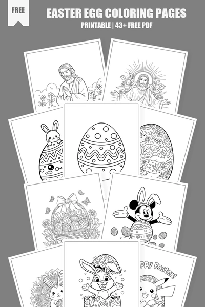 Coloring Pages PDF Pack Cover