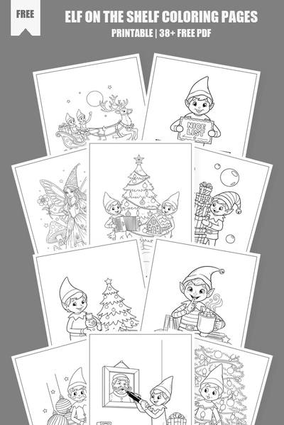 Coloring Pages PDF Pack Cover