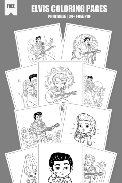 Coloring Pages PDF Pack Cover