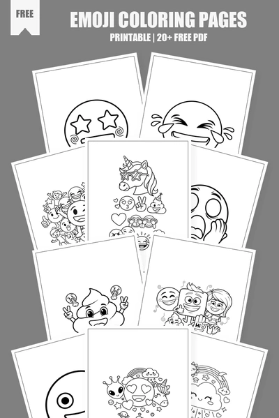 Coloring Pages PDF Pack Cover