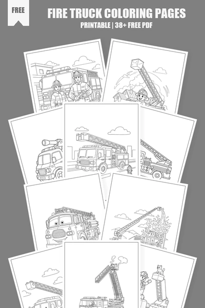 Coloring Pages PDF Pack Cover