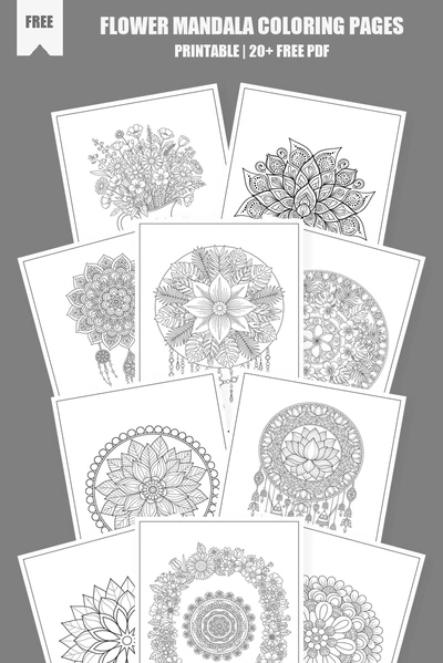 Coloring Pages PDF Pack Cover