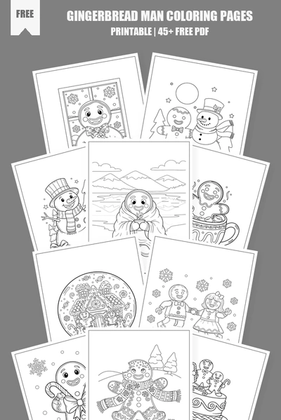 Coloring Pages PDF Pack Cover