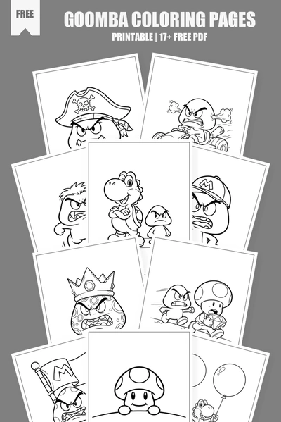 Coloring Pages PDF Pack Cover