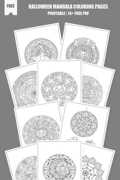 Coloring Pages PDF Pack Cover