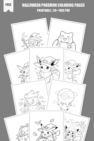 Coloring Pages PDF Pack Cover