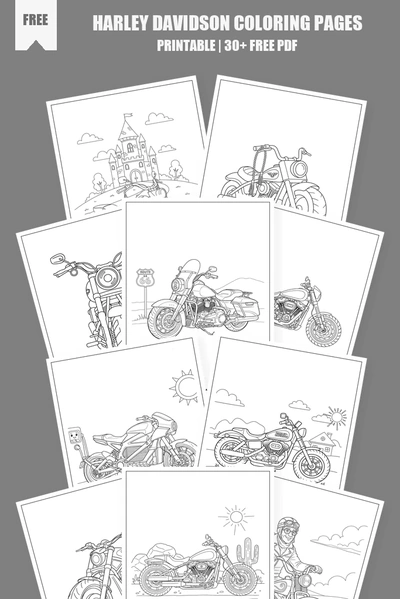 Coloring Pages PDF Pack Cover