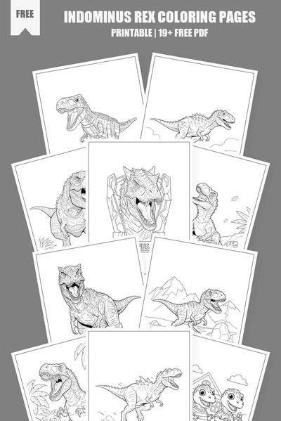 Coloring Pages PDF Pack Cover