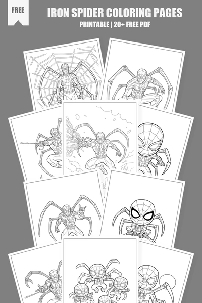 Coloring Pages PDF Pack Cover