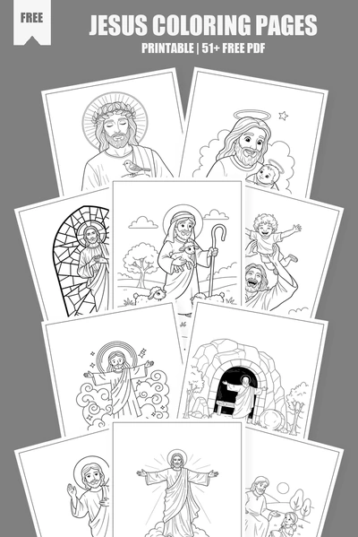 Coloring Pages PDF Pack Cover