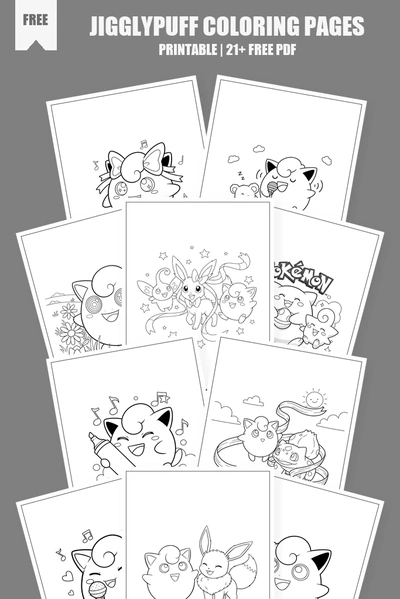 Coloring Pages PDF Pack Cover