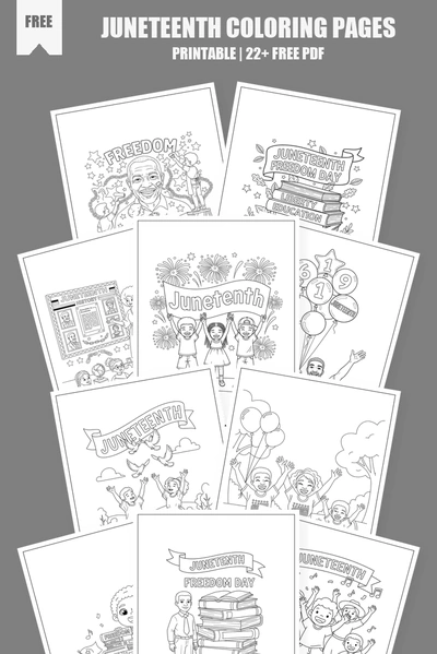 Coloring Pages PDF Pack Cover
