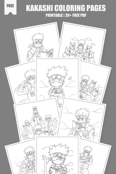 Coloring Pages PDF Pack Cover