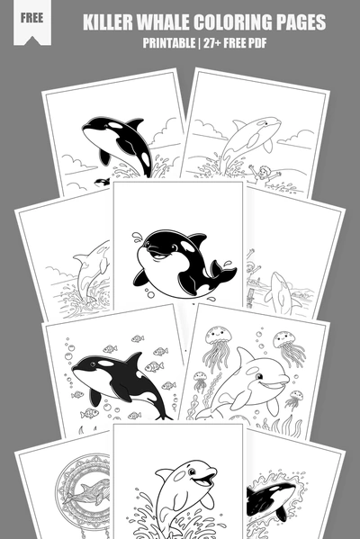 Coloring Pages PDF Pack Cover
