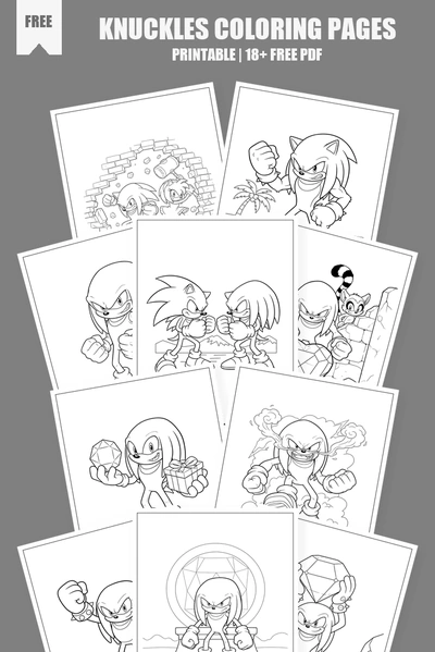Coloring Pages PDF Pack Cover