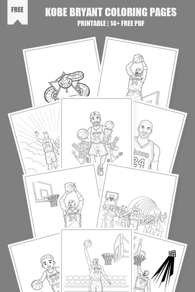 Coloring Pages PDF Pack Cover