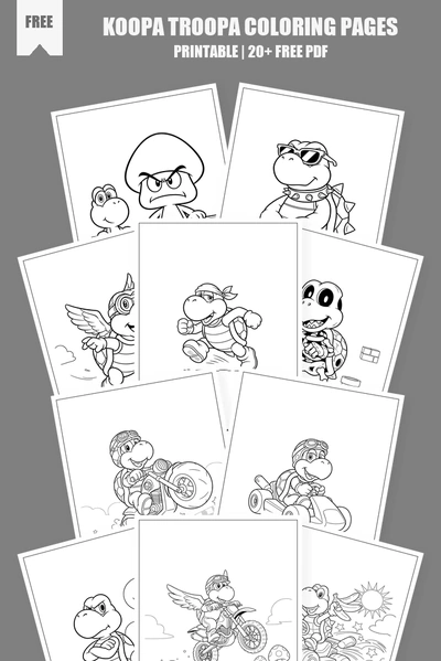 Coloring Pages PDF Pack Cover