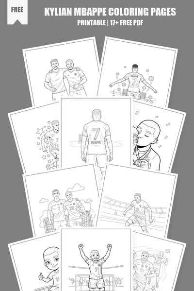Coloring Pages PDF Pack Cover
