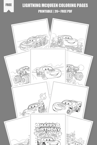 Coloring Pages PDF Pack Cover