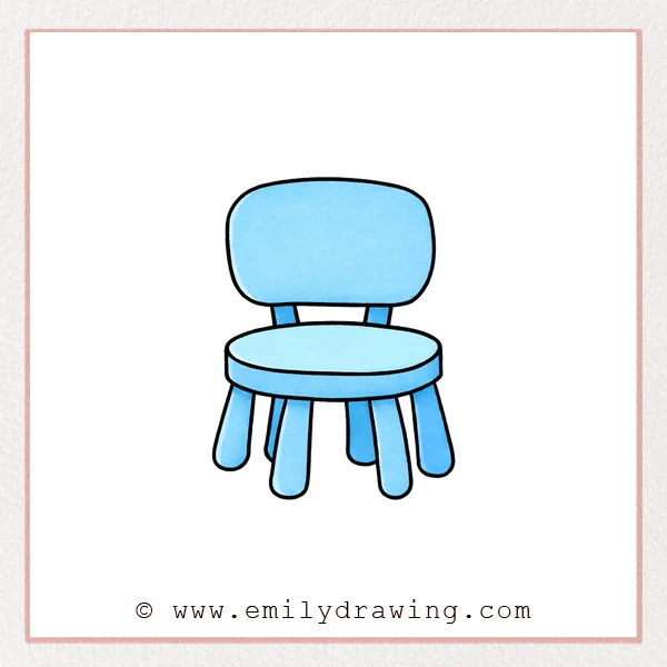 Preview of Chair drawing
