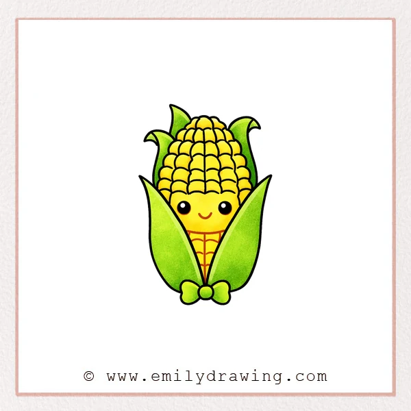 Preview of Corn drawing