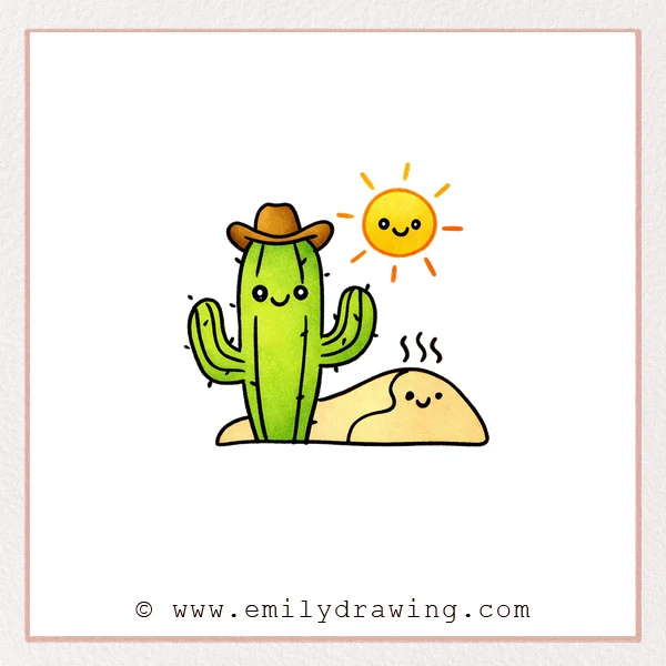 Preview of Desert drawing