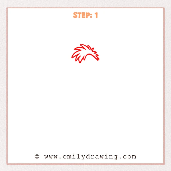 how to draw an eeyore - Step 1