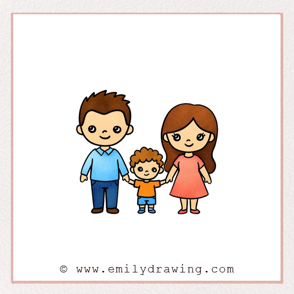 Preview of Family drawing