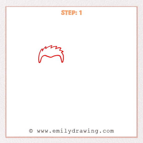 how to draw a family - Step 1