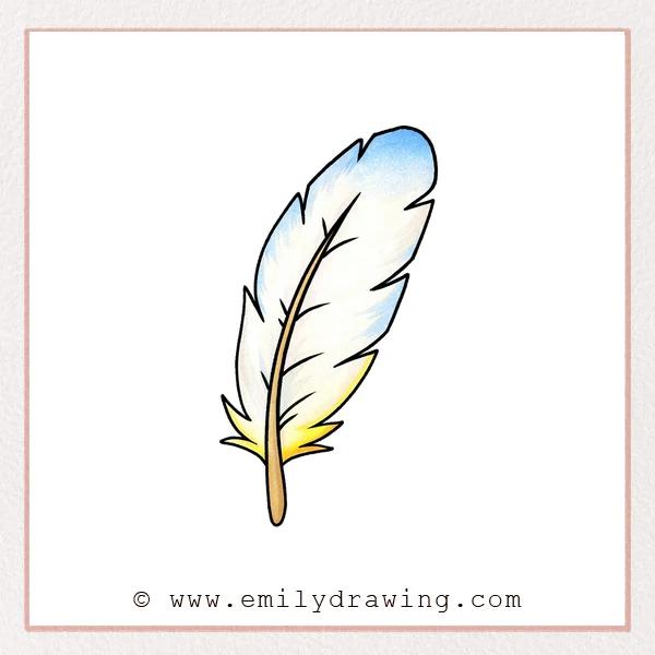 Preview of Feather drawing