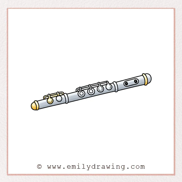Preview of Flute drawing