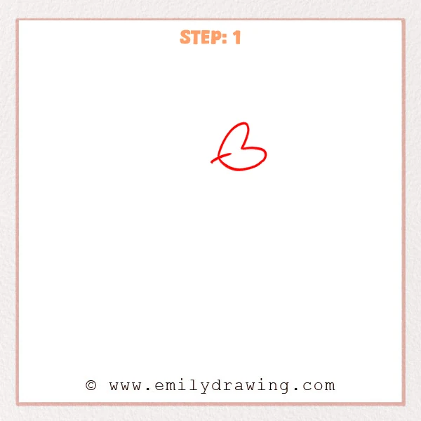 how to draw a grapes - Step 1
