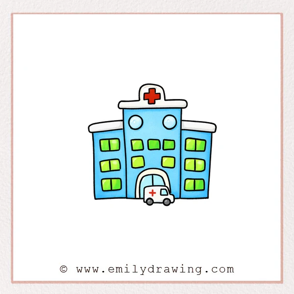 Preview of Hospital drawing