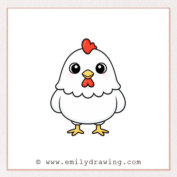 Preview of Chicken drawing