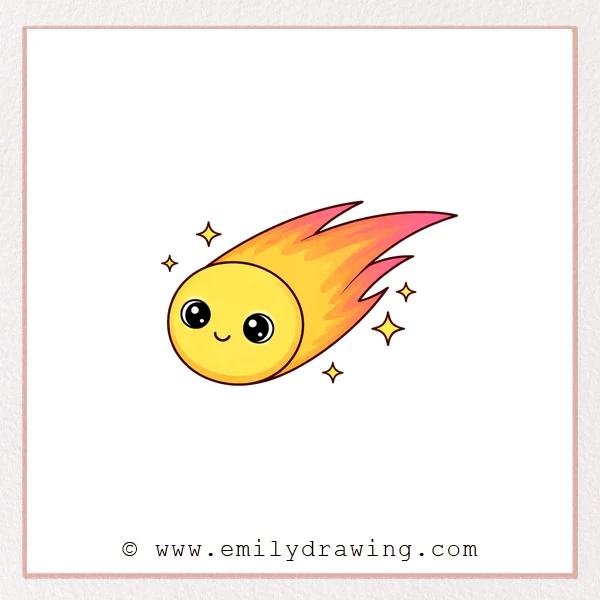 Preview of Comet drawing