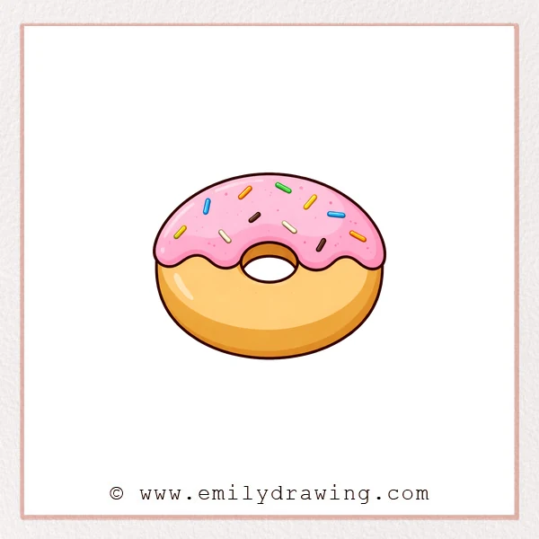 Preview of Donut drawing