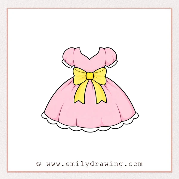 Preview of Dress drawing