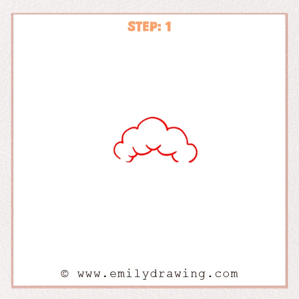 how to draw an explosion - Step 1