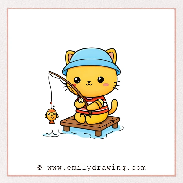 Preview of Fishing drawing