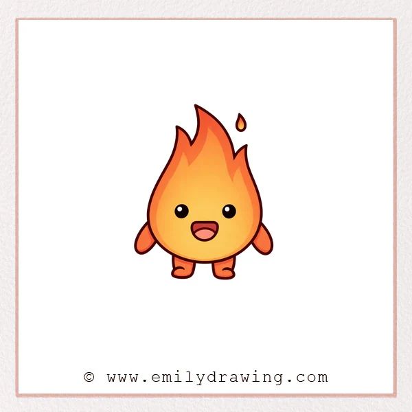 Preview of Flames drawing