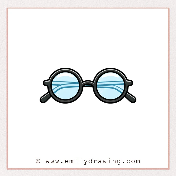 Preview of Glasses drawing