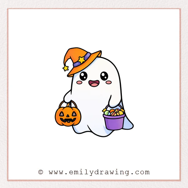 Preview of Halloween drawing