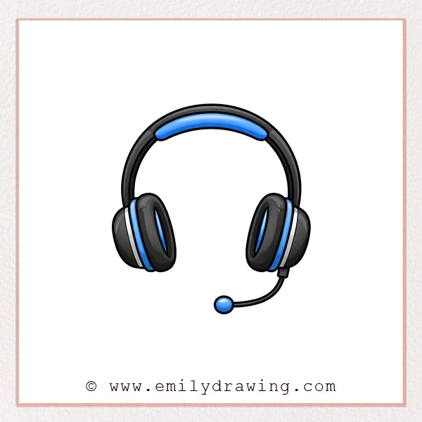 Preview of Headphones drawing