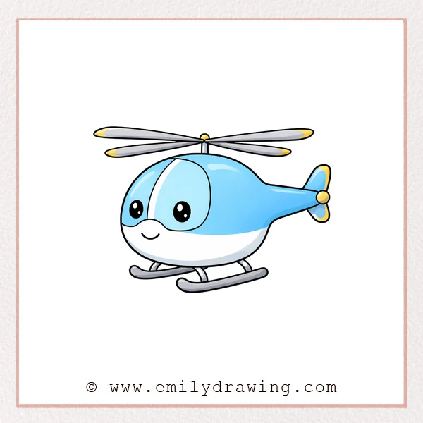 Preview of Helicopter drawing