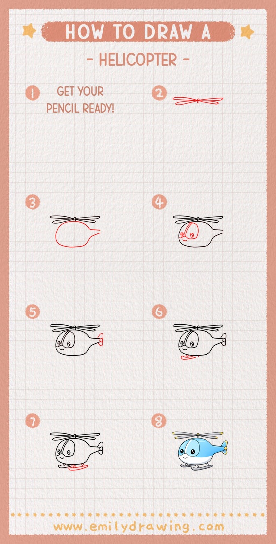 how to draw a helicopter pinterest pin