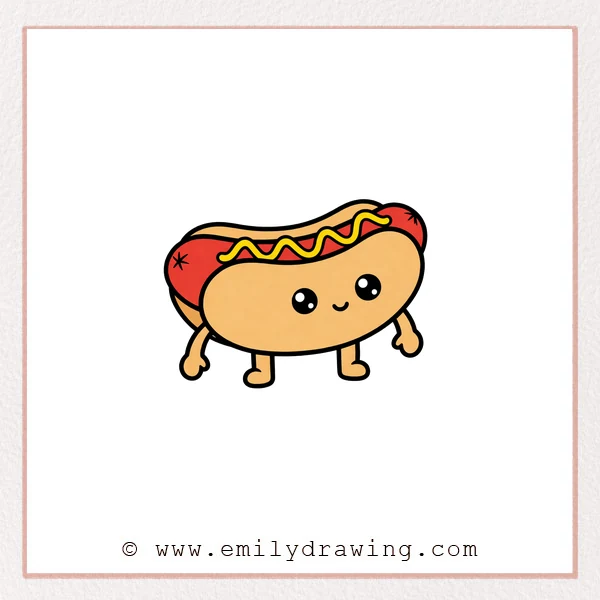 Preview of Hotdog drawing