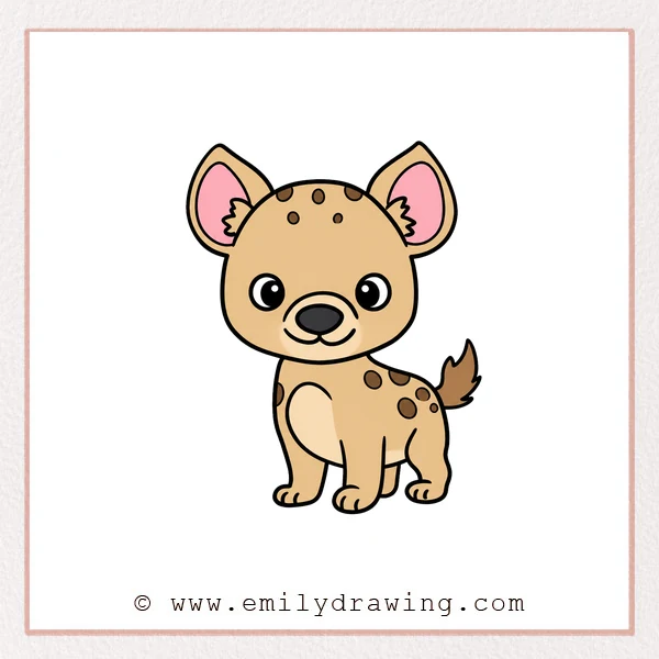 Preview of Hyena drawing
