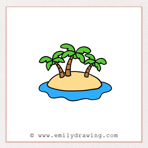 Preview of Island drawing